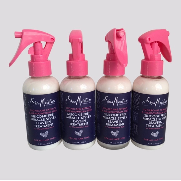 SHEA MOISTURE Silicone Free Miracle Styler Leave-In Treatment 3.5 FL oz. 6 Total - Picture 1 of 6